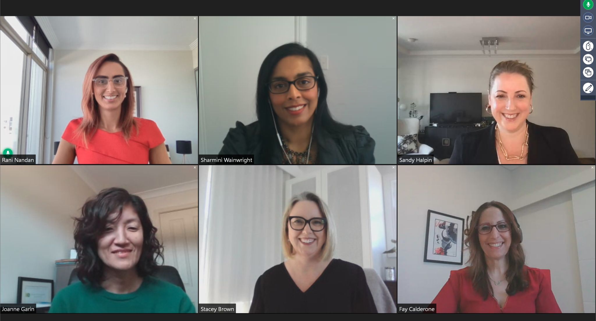 women in leadership australia webinar panel