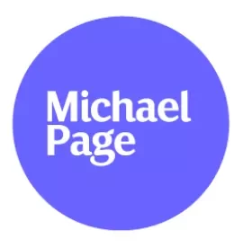 Michael Page logo with a small Australian flag in the corner.