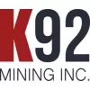 Logo of K92 Mining Inc. with red 'K92' and black 'Mining Inc.' text.