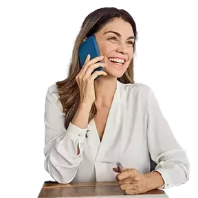 Lady on the phone