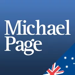 Michael Page logo with a small Australian flag in the corner.
